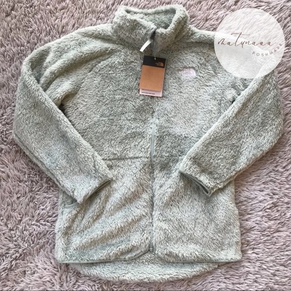 The North Face Girls Suave Oso Long Jacket in Jadeite Green